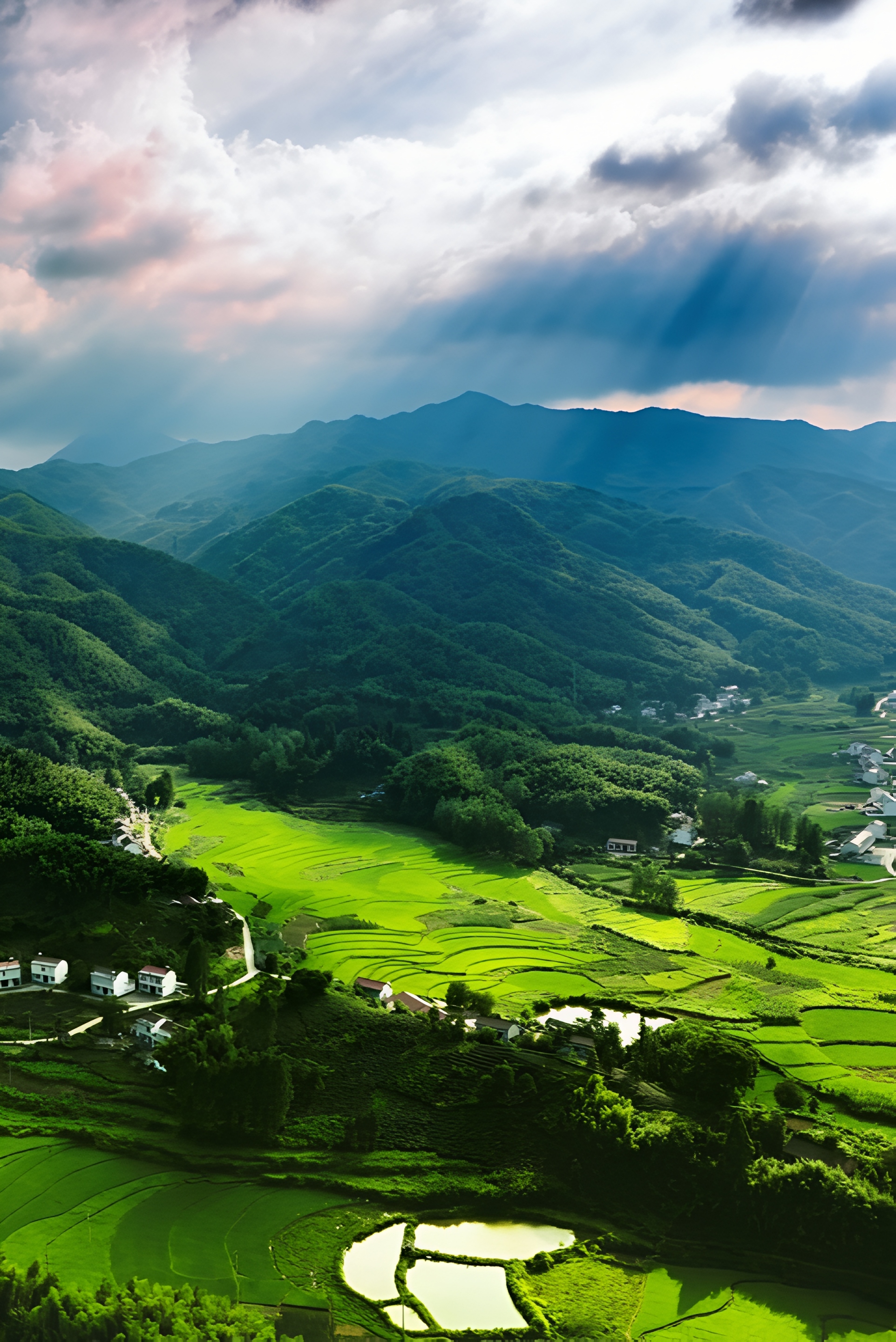 Huoshan, Anhui highlands